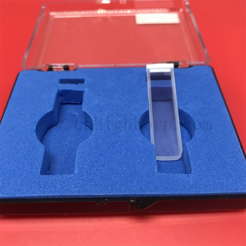 Laboratoire UV UV 1 mm Longueur de la longueur du chemin CUVETTE 0,35 ml de verre optique