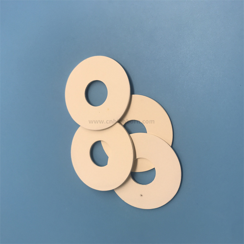 Disque filtrant poreux en diatomite naturelle, anneau en céramique de diatomite