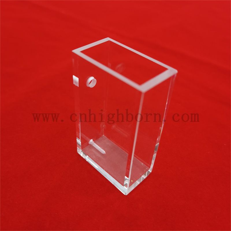 Spectromètre de laboratoire clair grand cellule UV 10 mm Longueur de chemin de la longueur de la trajectoire