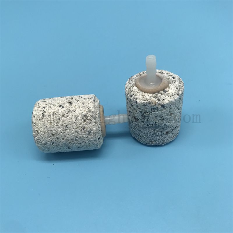  Bonne respirabilité Aquarium blanc Bubble Stone Pump Pump Pump pour le poisson