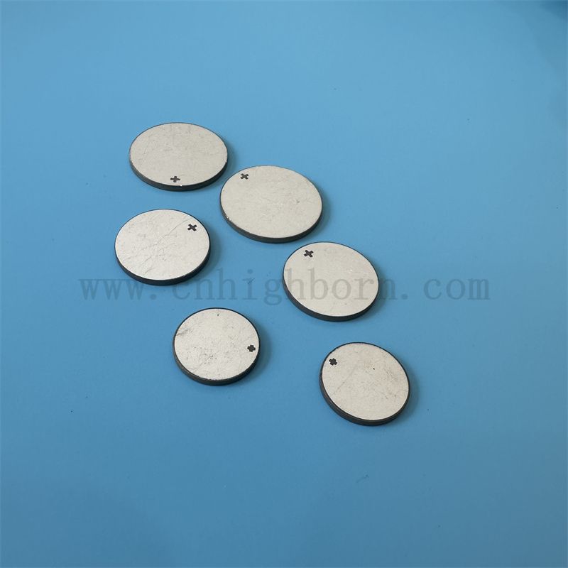 Piezoélectrique Plaque de beauté ultrasonique Céramique Disque céramique double face