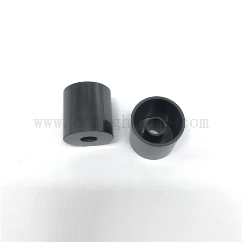 Vaporisateur d'herbe à herbe sèche SSIC personnalisée tasse en silicium en carbure de carbure de chauffage en céramique CUCIBILE