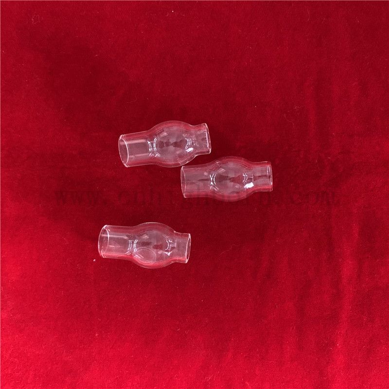  Résistance à la chaleur Forme personnalisée transparent en silice fusionnée