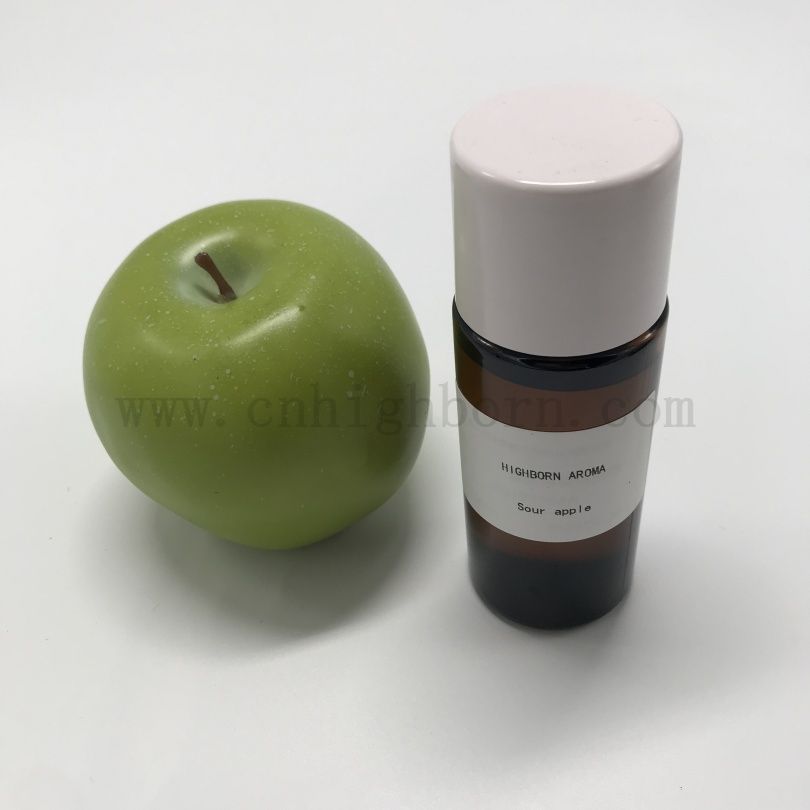 Diverses saveurs Huile essentielle de fruits de pomme acide Pomme concentrée Essence Fragrance Liquide