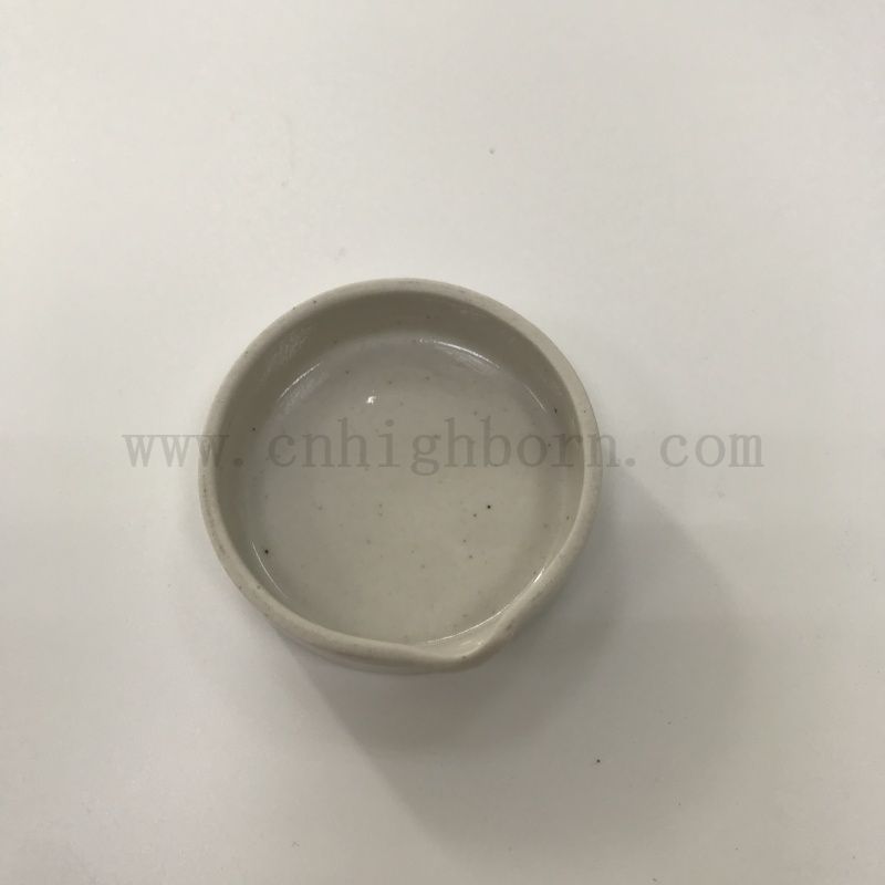 52x14 mm inférieur plat en porcelaine évaporante Pan Laboratoire Cylindrical Ceramic Evaporation Plat
