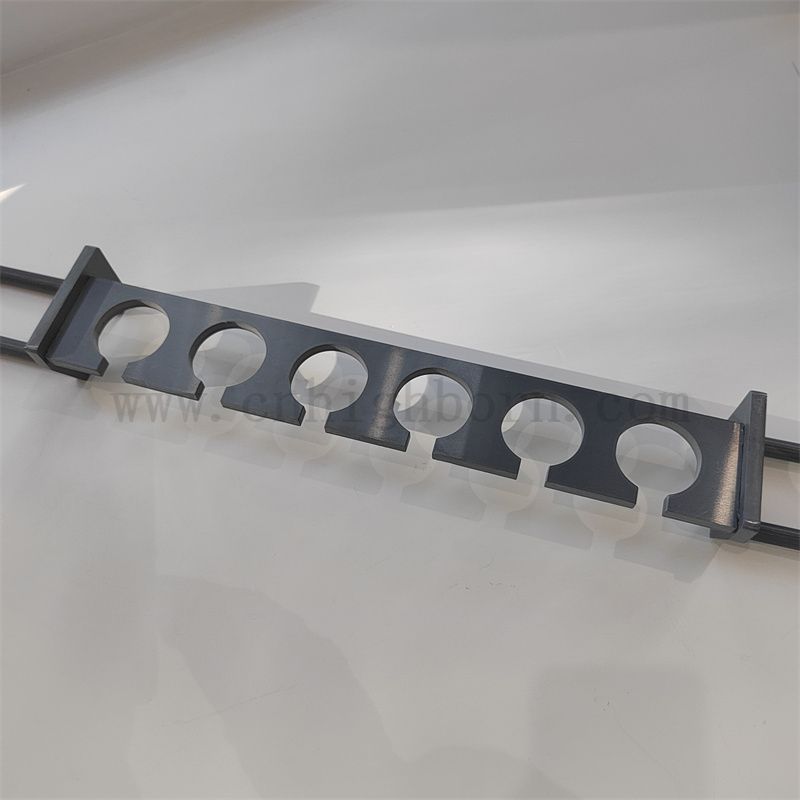 Nitrure de silicium personnalisé partie irrégulière haute dureté SI3N4 Bloc en céramique