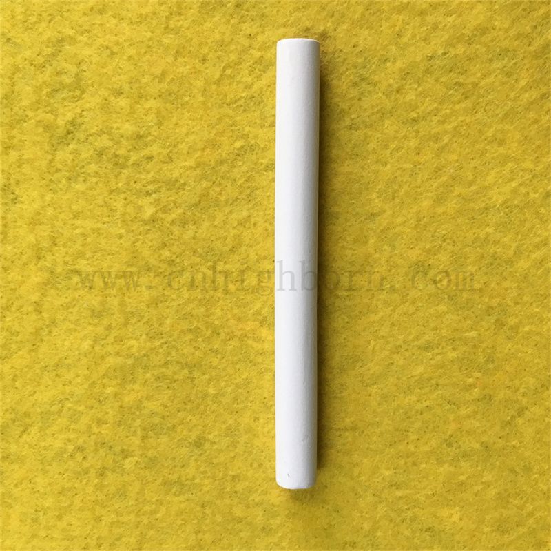 Porosité personnalisée blanc poreux en alumine tuyaux en céramique