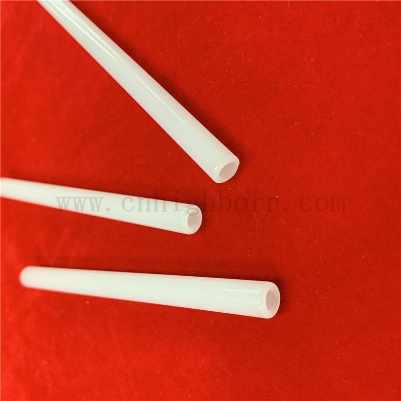 Taille personnalisée Opaque Fusion Silica Quartz en verre