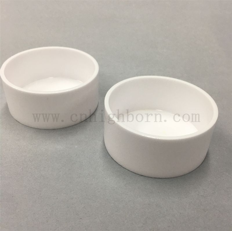 Vitrage surface alumine Crucible Creramic Alumina Ceramic Crucible
