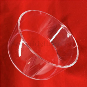 Boîte de Pétri en verre de quartz transparente adaptée aux besoins du client de résistance thermique 