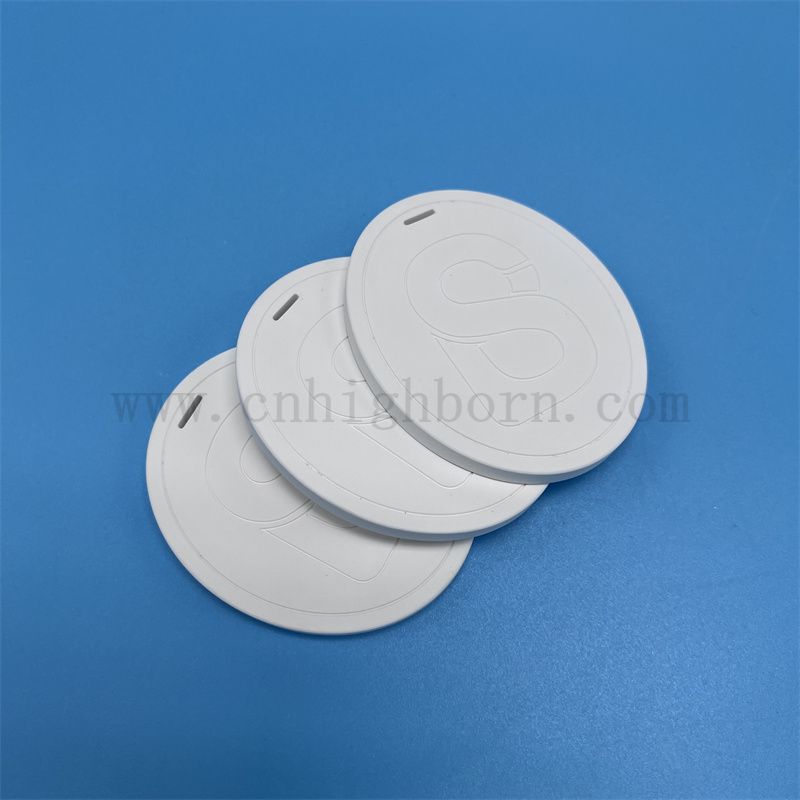 Plaque d'arôme de gypse à logo unique personnalisé Plage de parfum en extension en céramique