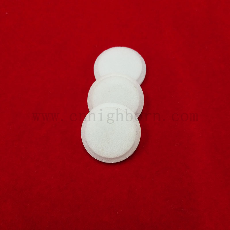 Plaque de pas de verre de silice fusionnée en quartz blanc laiteux