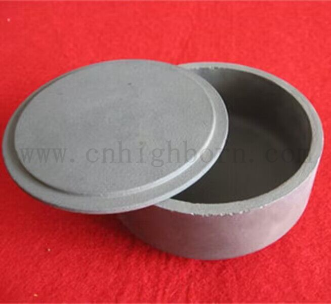 RSIC RBSIC Silicon Carbide Sic Crucible pour le frittling en céramique dentaire bloc