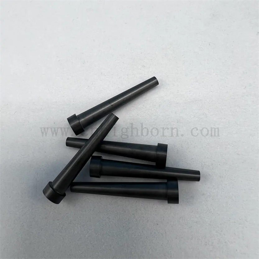 Pipes en forme de carbure de bore résistant aux chocs de choc thermique.