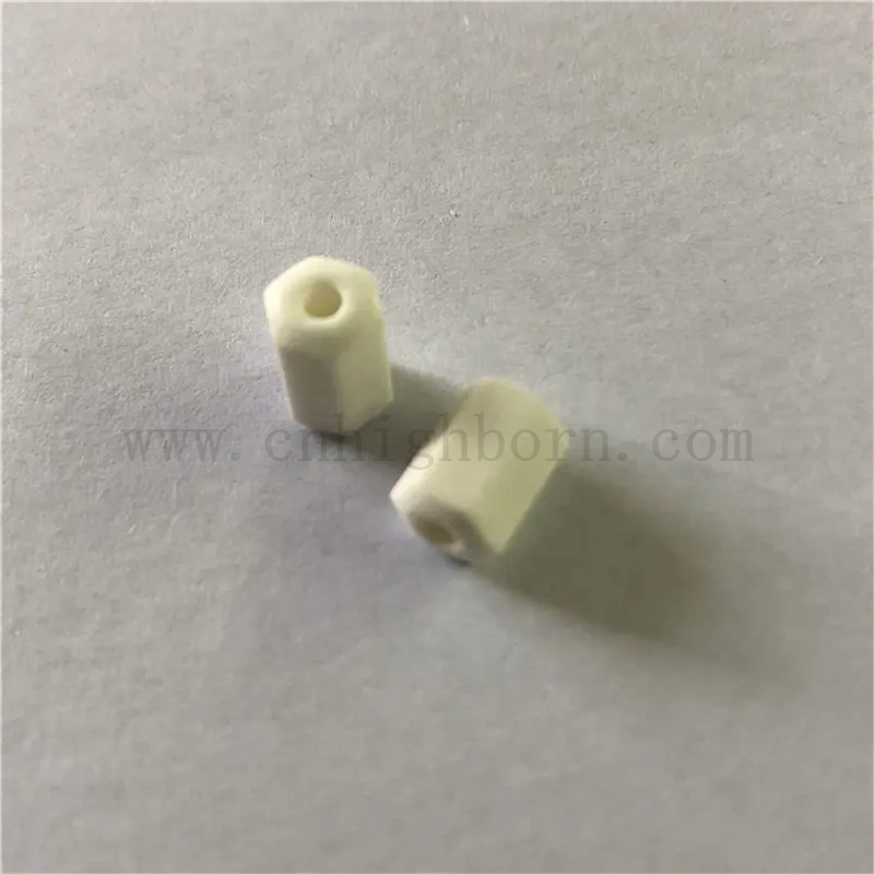 Résistance à l'usure AL2O3 Alumine Guide de fil céramique