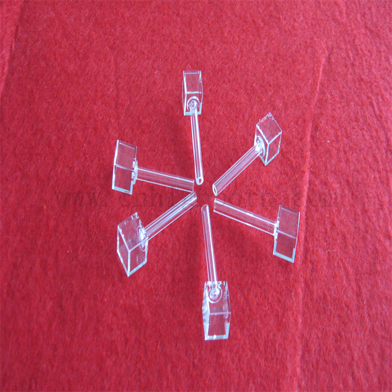 Couvettes de chambre à gaz atomiques de quartz de laboratoire CUVETTE