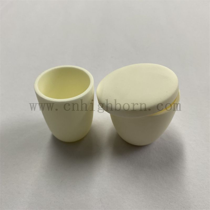 Laboratory High Purity Arc Al2O3 Ceramic Merting Crucible Crucible Alumina Porcelain Ware