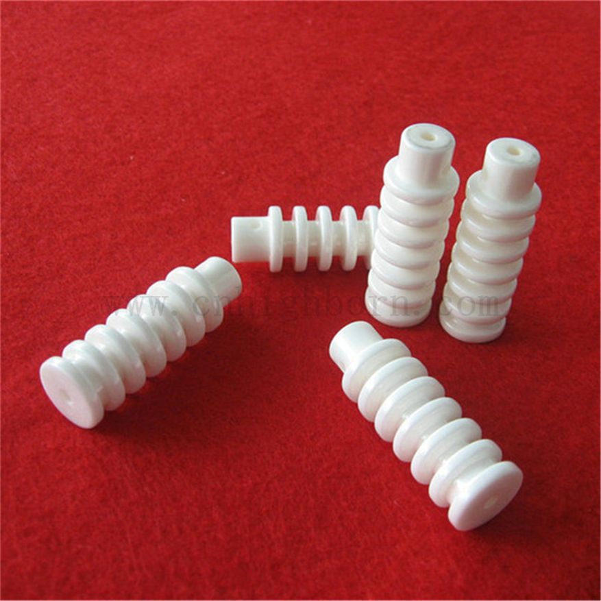 Zircone à grande usure Résistant Polie zircone textile rainuré en céramique Guide de fil Eyelettes