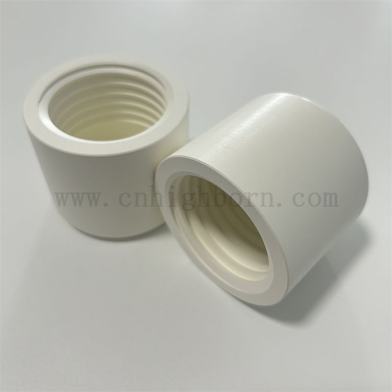 Isolant de bore nitrure de filetage de paroi intérieure partie haute conductivité thermique BN partie céramique