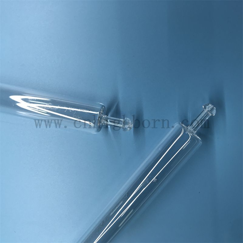 tube en verre de quartz 