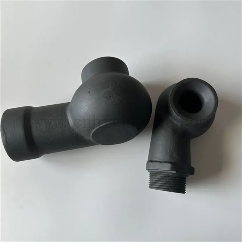 RBSIC Céramique Flue Gas Desulfurizing Buse Silicon Carbide Céramique Tube