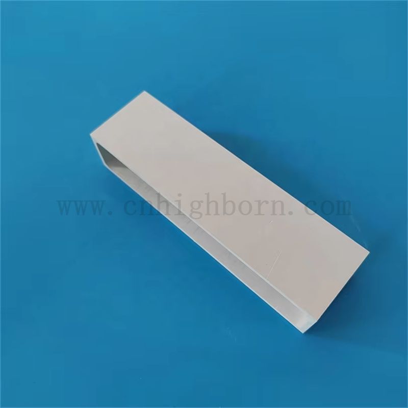 Haute pureté 99% BN CRUCIBLE CUCIBLE RECTANGE DE NITRON DE BORON