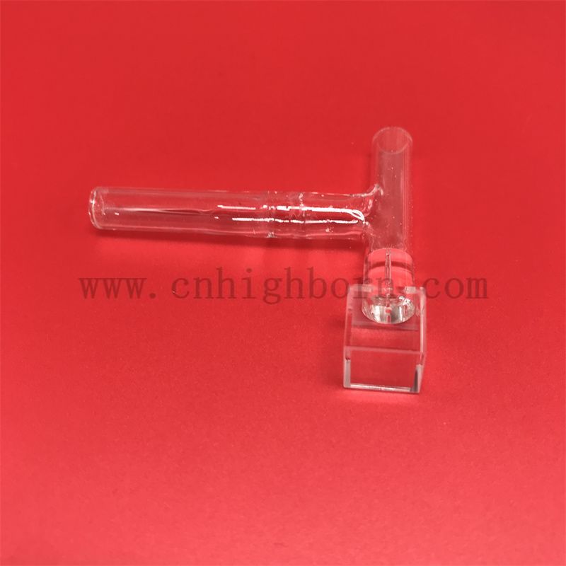 CUVETTE À LA CUVETS DE LAVE DE VERRE SILIQUE PERSMISSION HAUTE