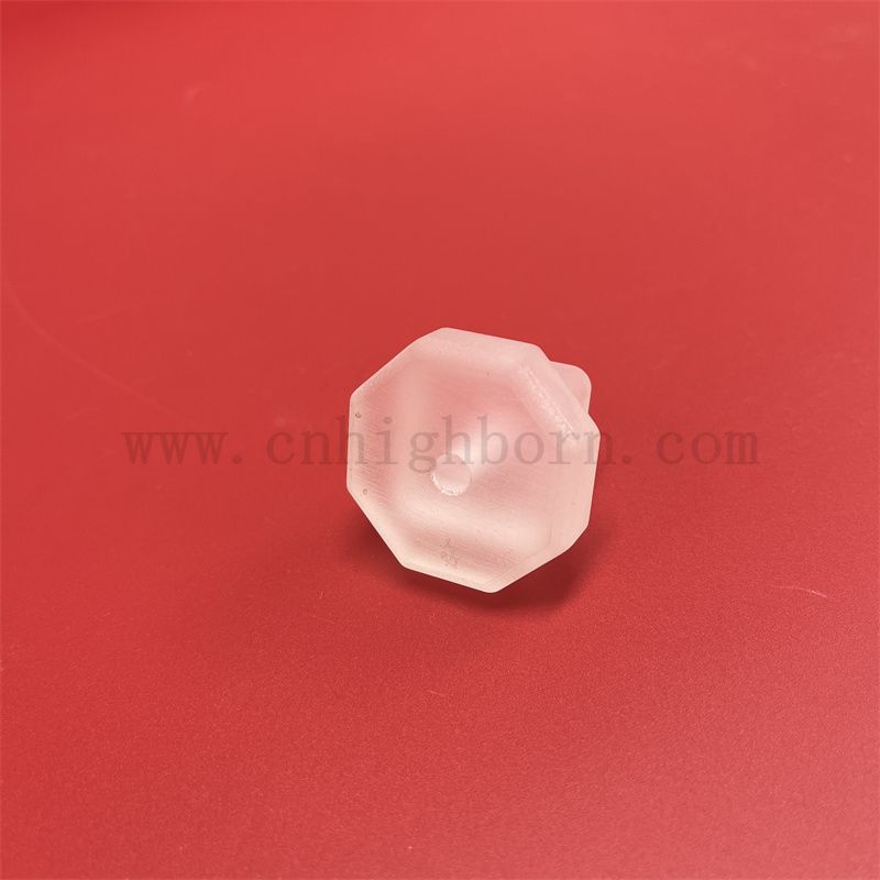 Feuille de pièces de quartz rond à la chaleur de forme personnalisée 