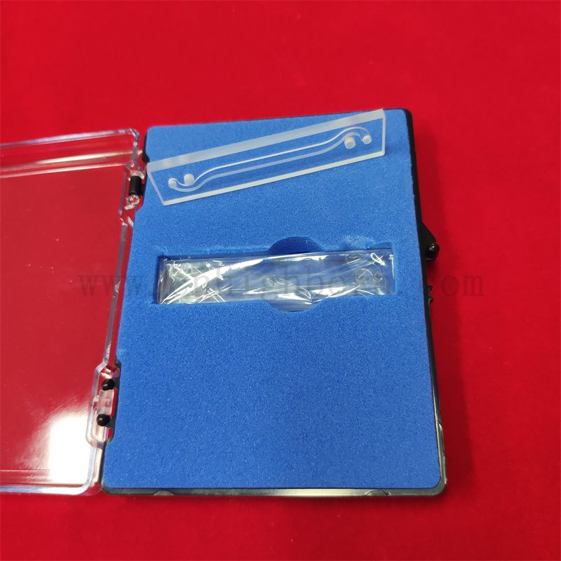 CUVETTE DE VERRE DE LATTZ CELL à haute précision pour les ustensiles de laboratoire