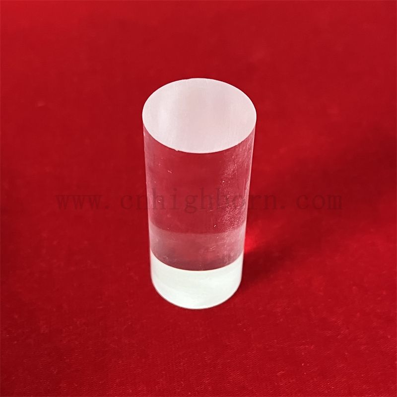 Résistance à la chaleur Transparent Bar de quartz à tige de verre de silice fondu