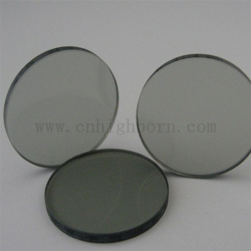 Caméra optique zab rond à gris neutre et plaque de verre filtrante