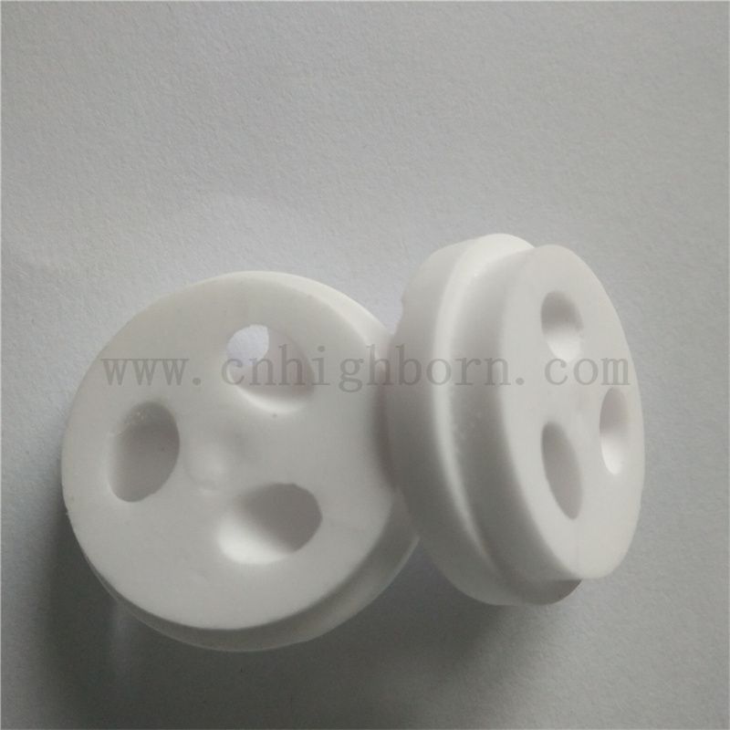 95 Alumine Céramique Pièce irrégulière Isolateur personnalisé High Strength Bloc AL2O3