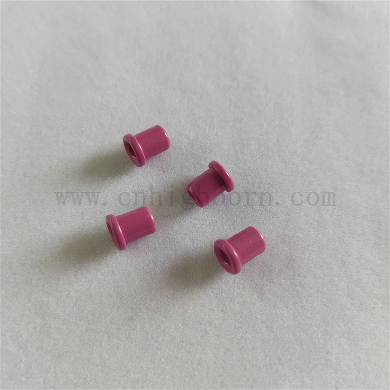 Textile Céramique Eyelet Rose Alumine Guide en céramique Pièces de fils
