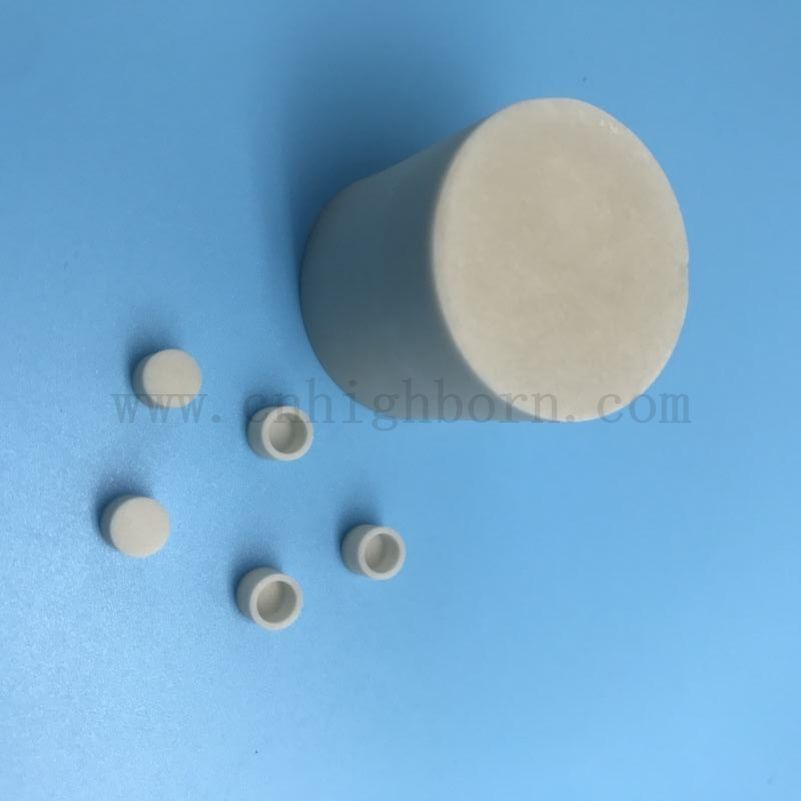 Pot de fusion en céramique d'AlN de creuset en céramique de nitrure d'aluminium de conductivité thermique élevée