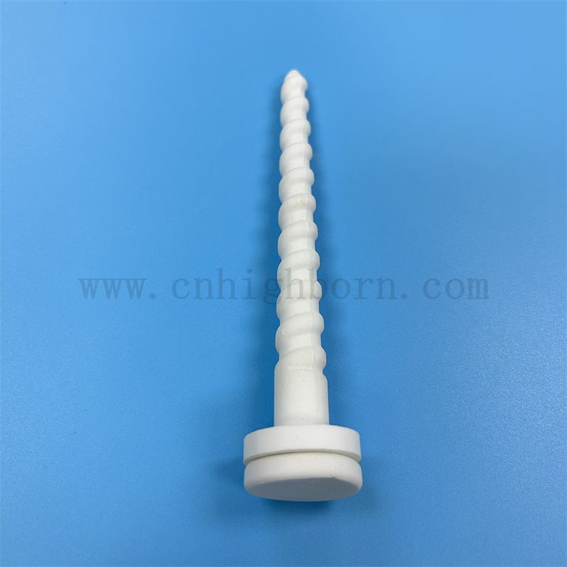 Rod en céramique de fil en céramique de mullite de corindon d'isolateur de vis de cordiérite réfractaire