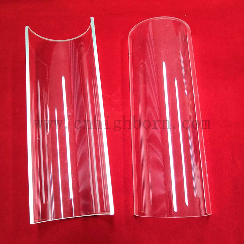 Panneau en verre de quartz arc