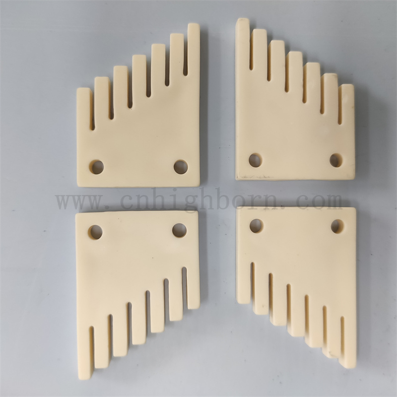  Résistance à l'usure AL2O3 Alumine Céramique Textile Crochet Pièces pour la machine à tricoter