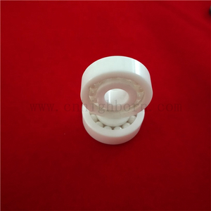 Incidences en céramique adaptées aux besoins du client de zircone de boules profondes en céramique de cannelure ZrO2 