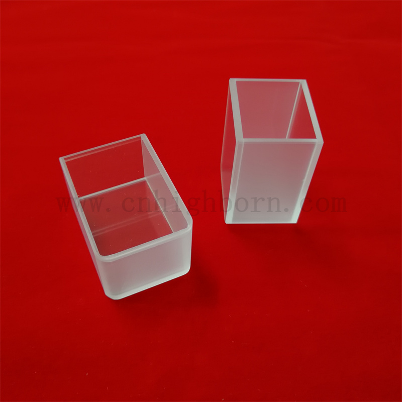 Couve de verre UV de laboratoire UV CUVETTE À VENDRE Spectrophotomètre en quartz cellule