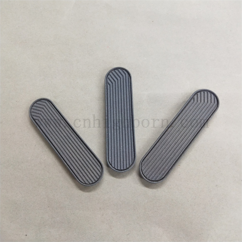 Feuille de céramique poreuse personnalisée rayures en pierre parfumée pour l'aromathérapie