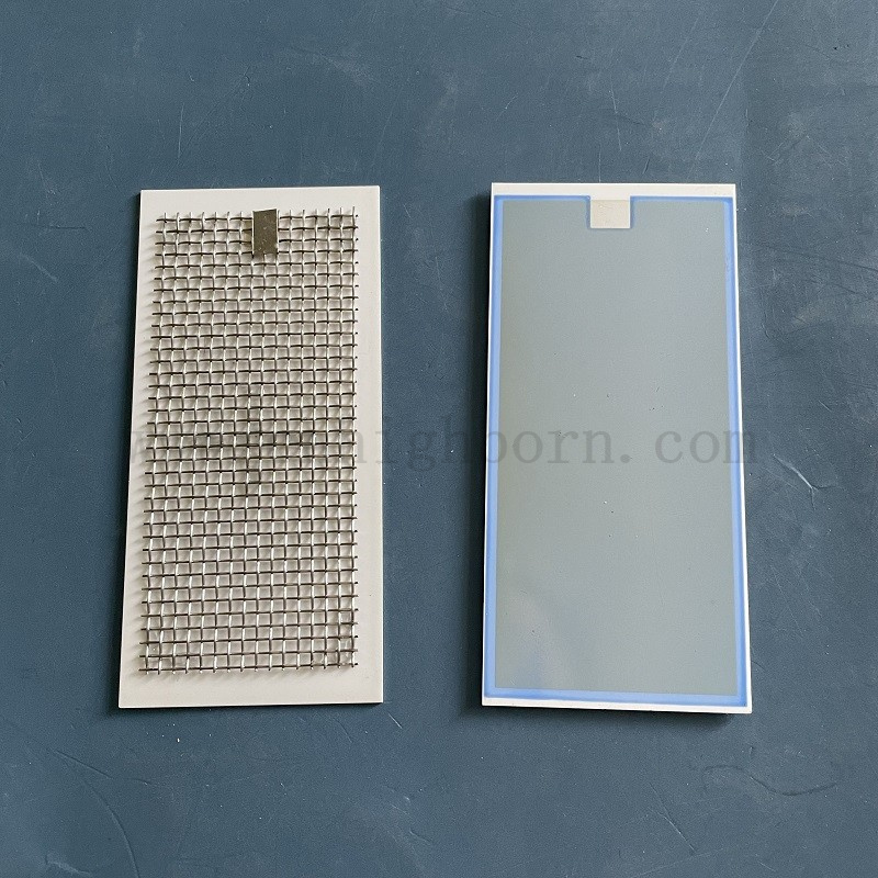 Plaque d'ozone en céramique en maille en acier inoxydable 5g / h pour générateur d'ozone dans les purificateurs d'air