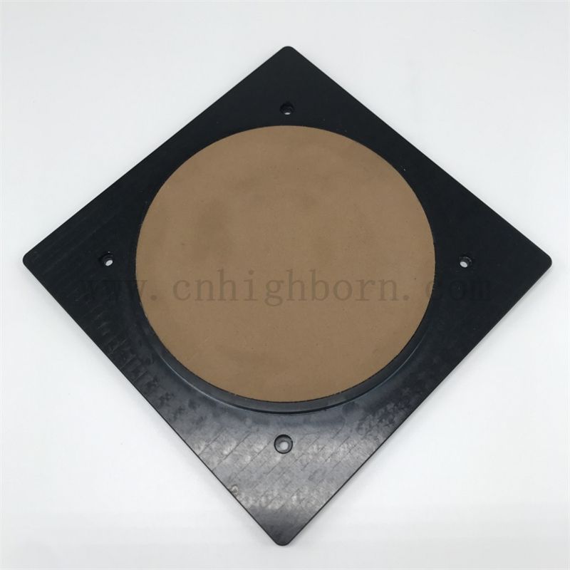 Disque en céramique personnalisable ouverture réparti ouverture rond poreuse al2o3 