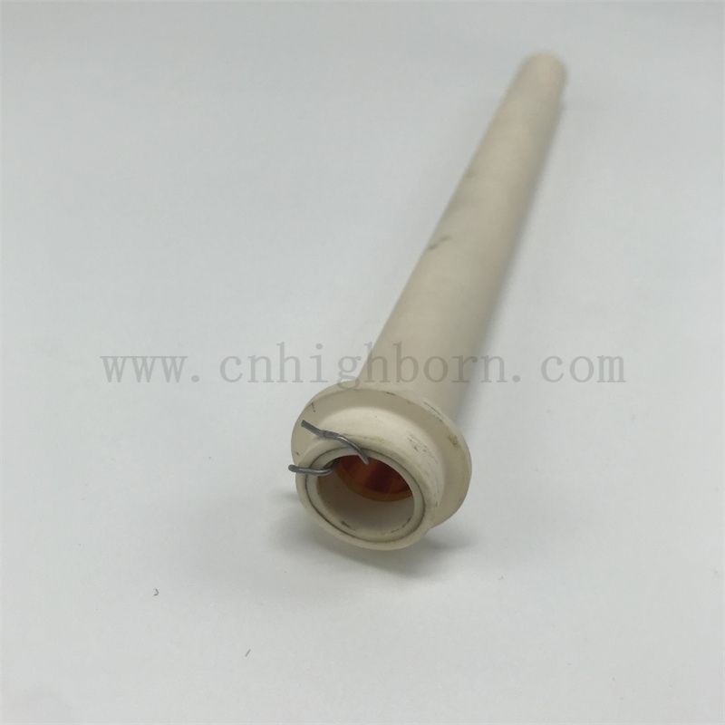 Tuyau en céramique poreux Porosité personnalisée tube de filtre microporeux avec étape