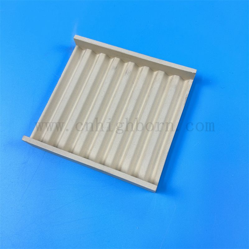 Fournace de frittage à haute température Zircone Crucible Zirconia Bac de frittage