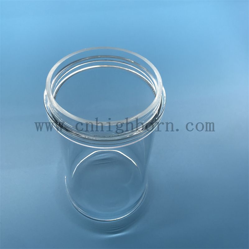 tube en verre de quartz 