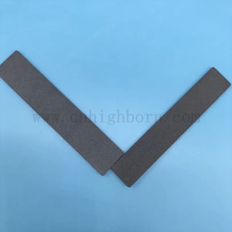 Porated Poreous Silicicon Carbure Liquid Filtrage Strip Gas Séparation de gaz déchet Fiche en céramique