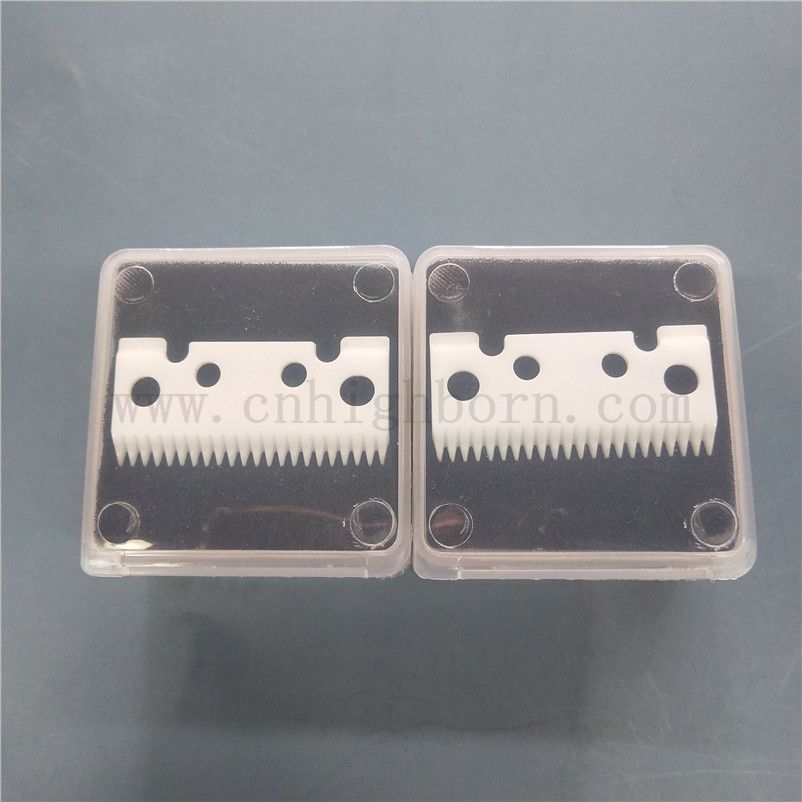 Durcissement durable ZRO2 Zircone Ceramic Hair Clipper Blades