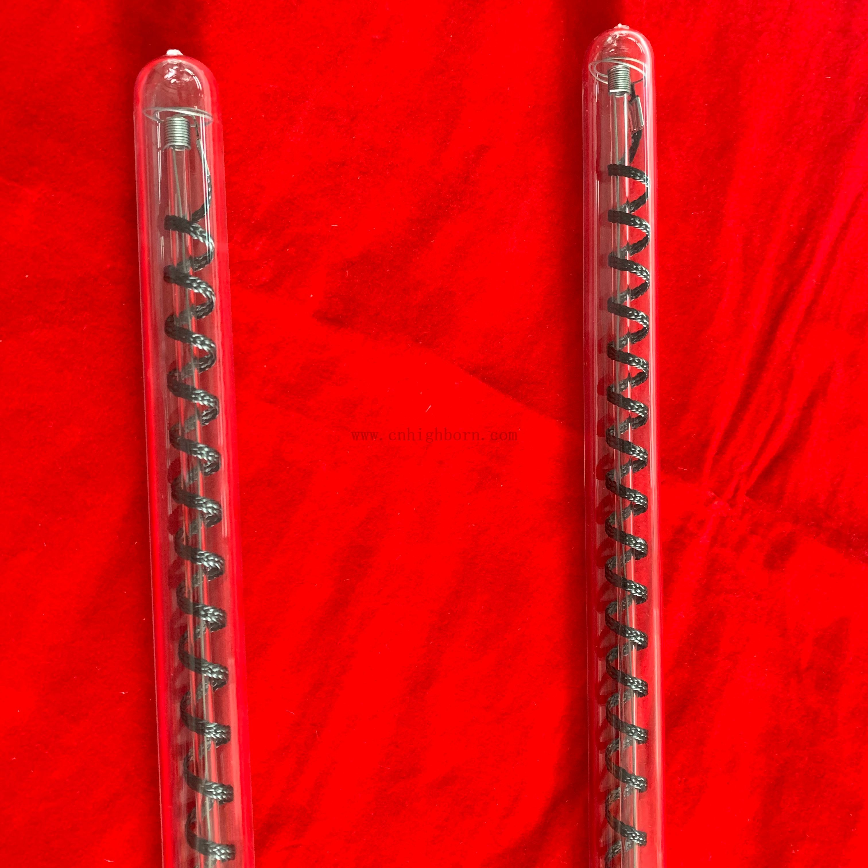 tube en verre de quartz 