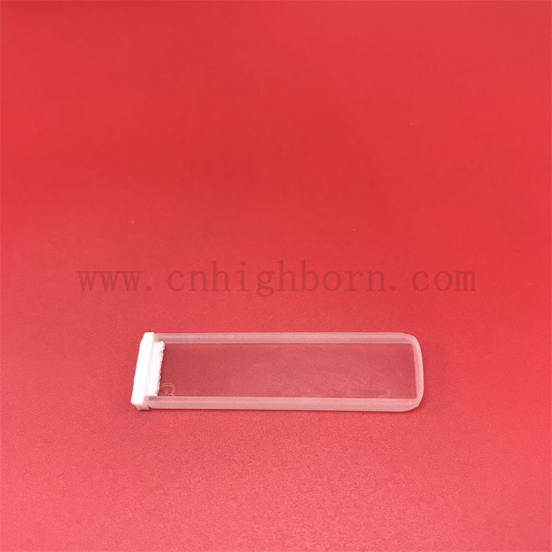 Laboratoire UV UV 1 mm Longueur de la longueur du chemin CUVETTE 0,35 ml de verre optique