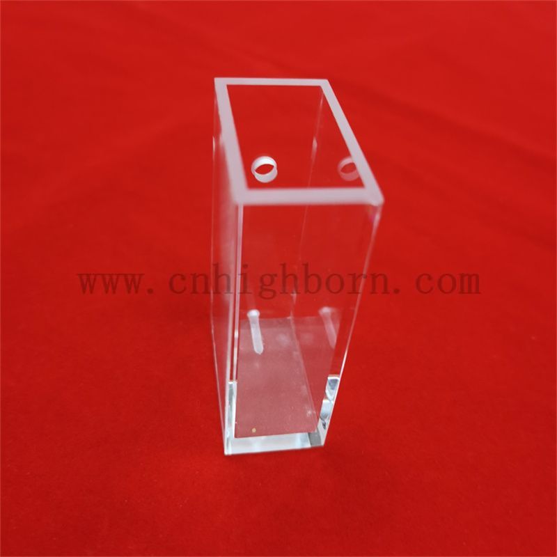 Spectromètre de laboratoire clair grand cellule UV 10 mm Longueur de chemin de la longueur de la trajectoire